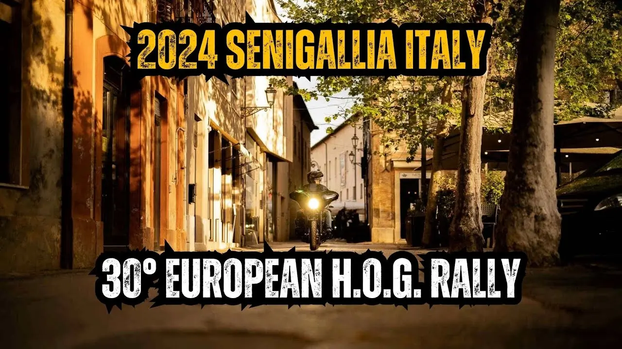 30esimo european hog rally di senigallia harley davidson